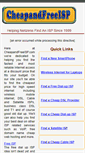 Mobile Screenshot of cheapandfreeisp.com